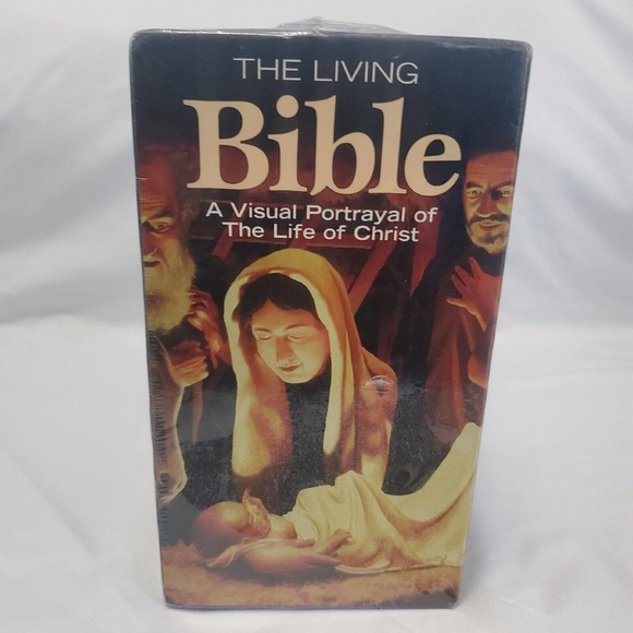 The Living Bible VHS Boxset A Visual Portrayal Of The Life Christ NEW Sealed - Picture 4 of 6